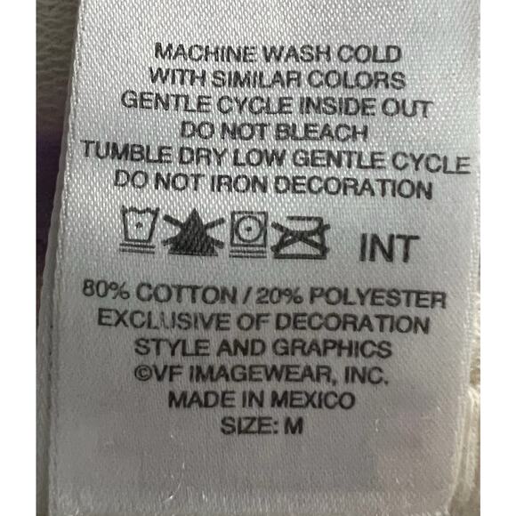 Harley Davidson Women's Las Vegas Nevada Orange and White Ombre Crewneck Medium - Picture 5 of 5